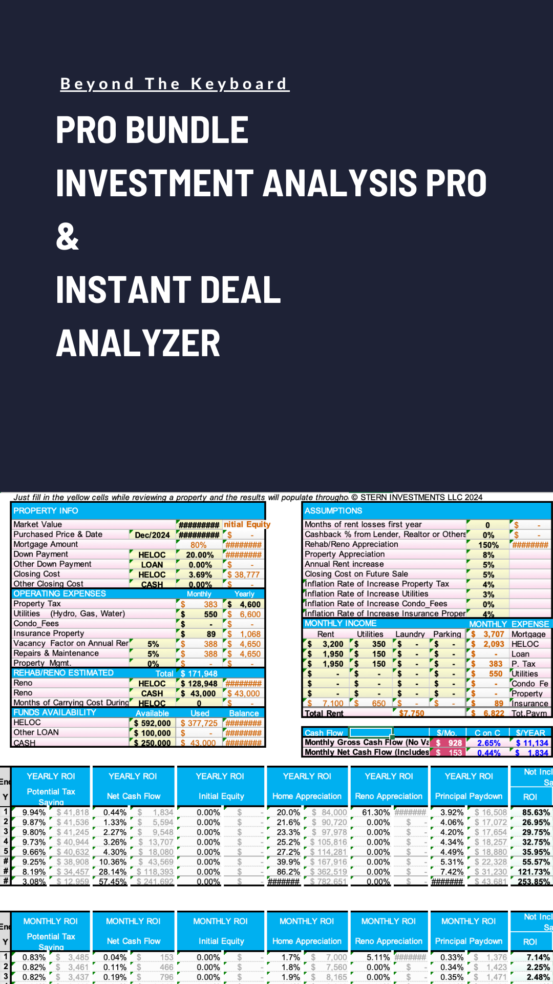Pro Bundle - Investment Analysis Pro & Instant Deal Analyzer