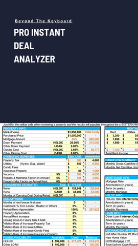Pro Instant Deal Analyzer