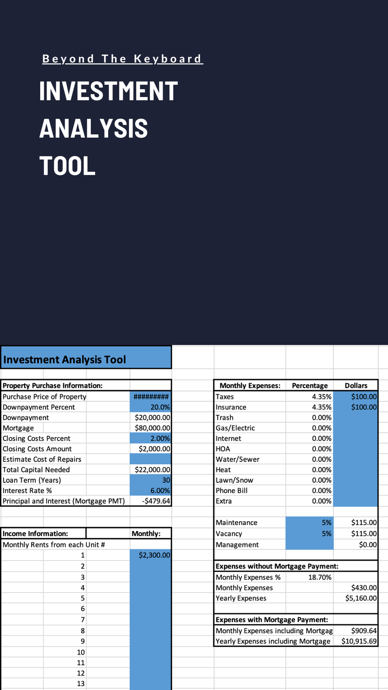 Investment Analysis Tool